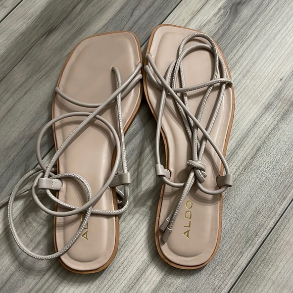BRAND NEW wrapped around Aldo sandals - Picture 1 of 3